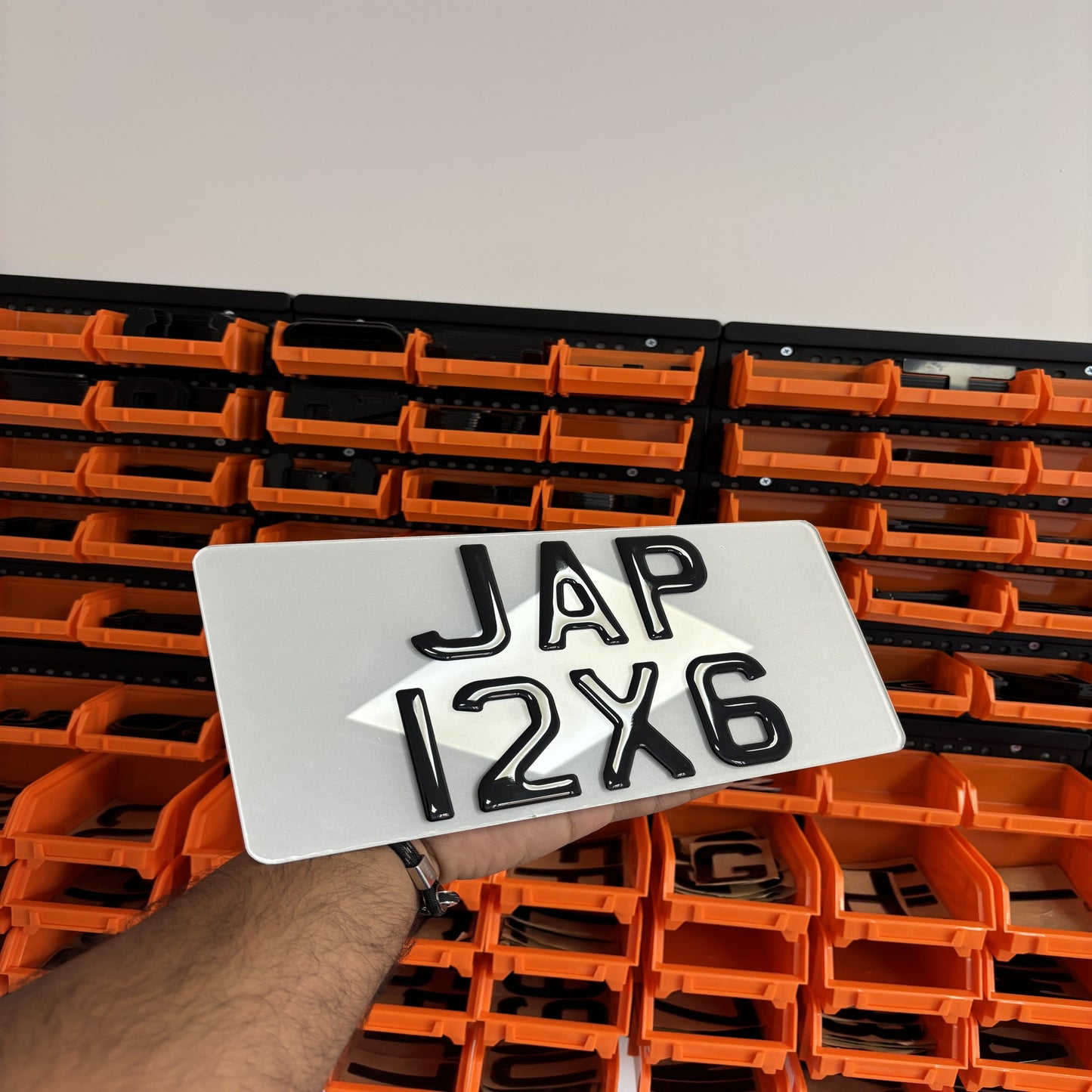 JAP Style Number Plates