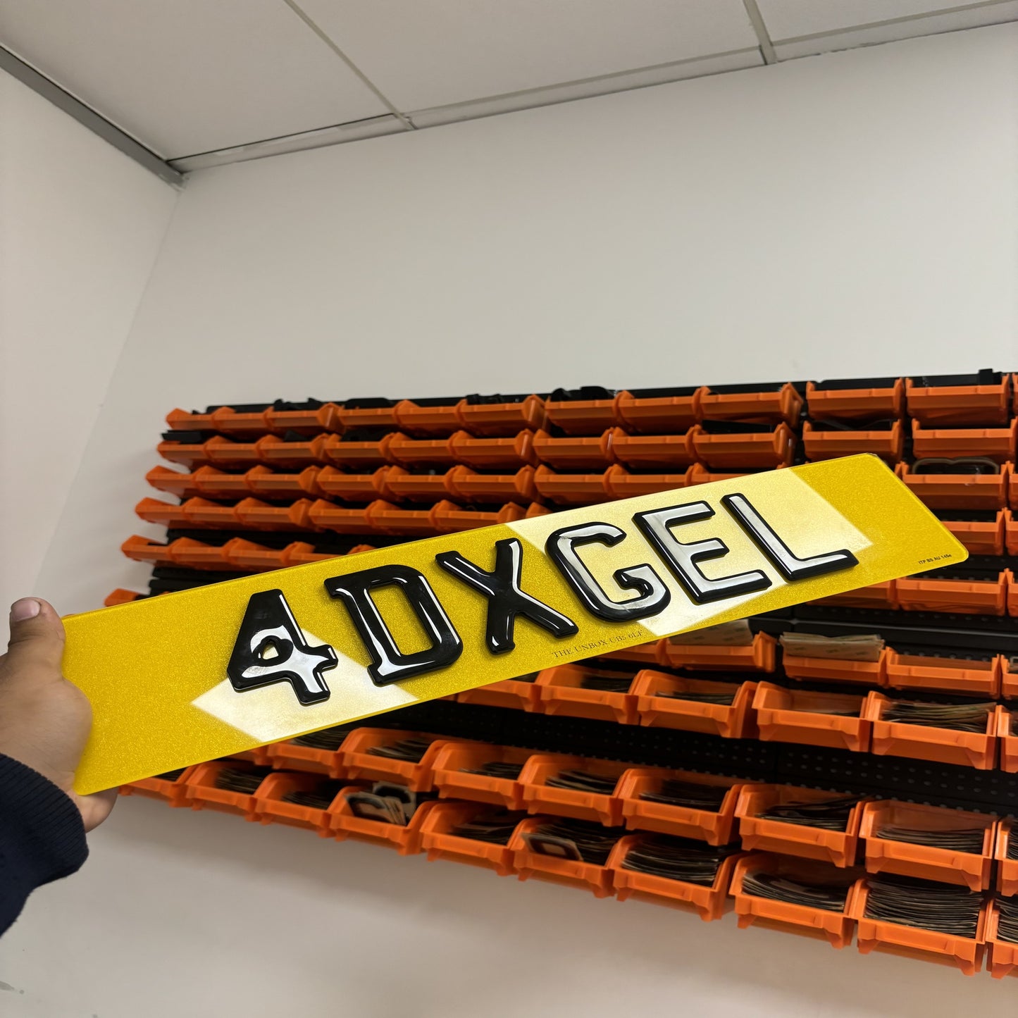 4DXGEL Number Plates