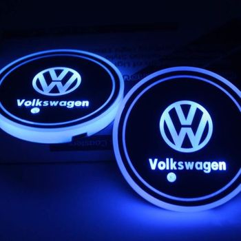 Volkswagen Cup Holder LED Coasters