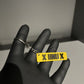 Number Plate Key Ring 4D Laser Cut